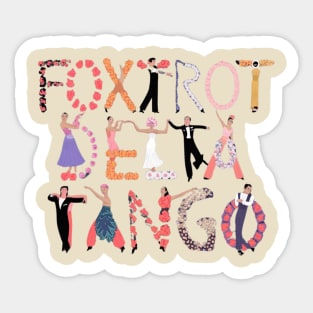 Foxtrot-Delta-Tango Sticker